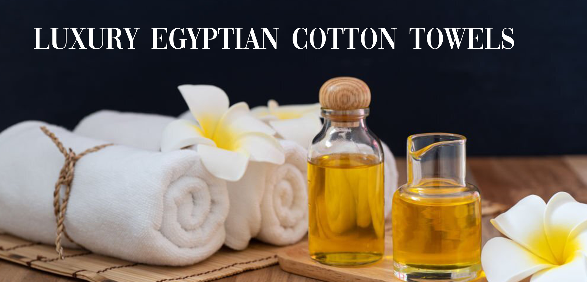 Luxury egyptian discount cotton towels