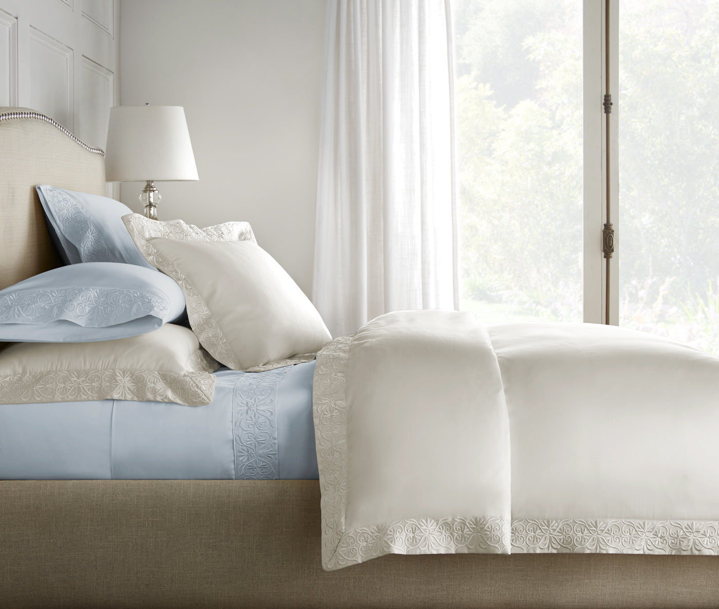 pure parima egyptian cotton duvet cover