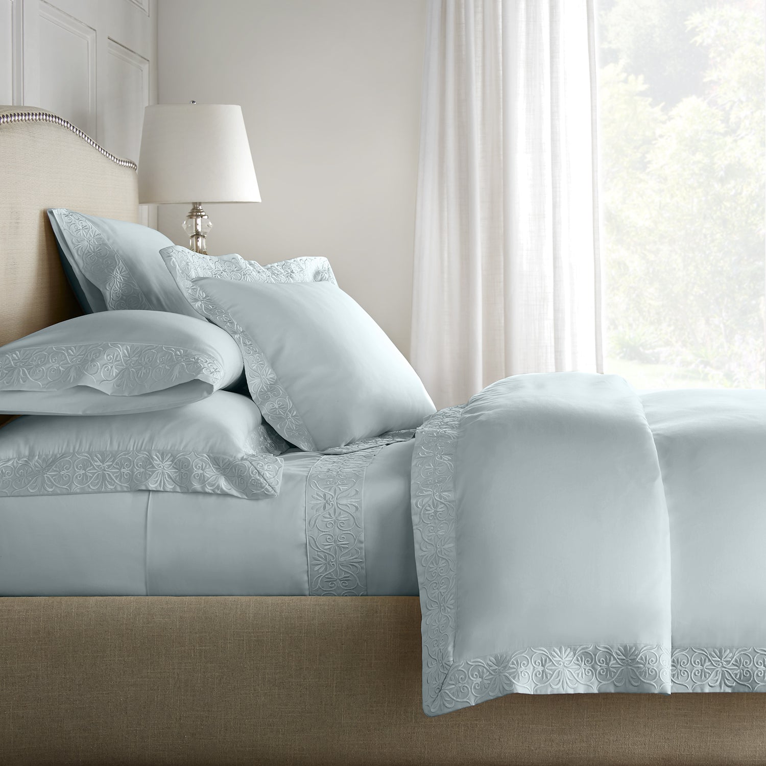pure parima egyptian cotton duvet cover