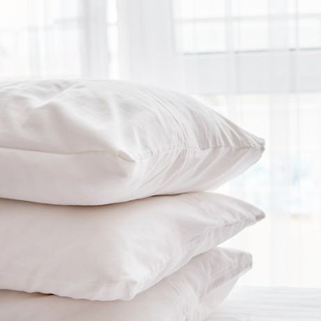 pure parima pillow stack