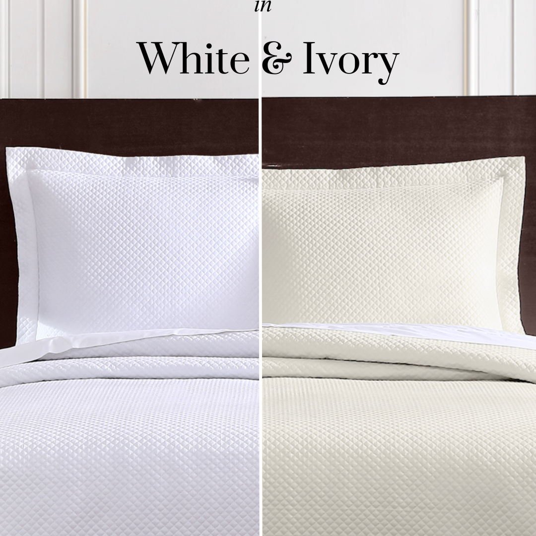 pure parima egyptian cotton coverlet