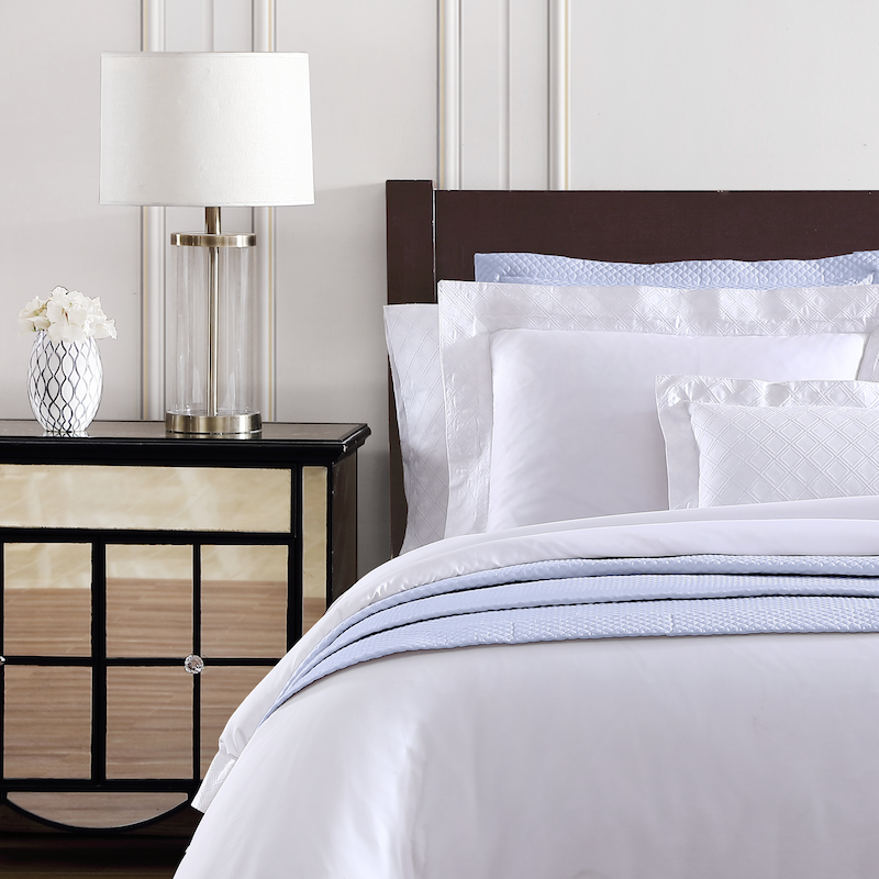 pure parima egyptian cotton duvet cover and coverlet