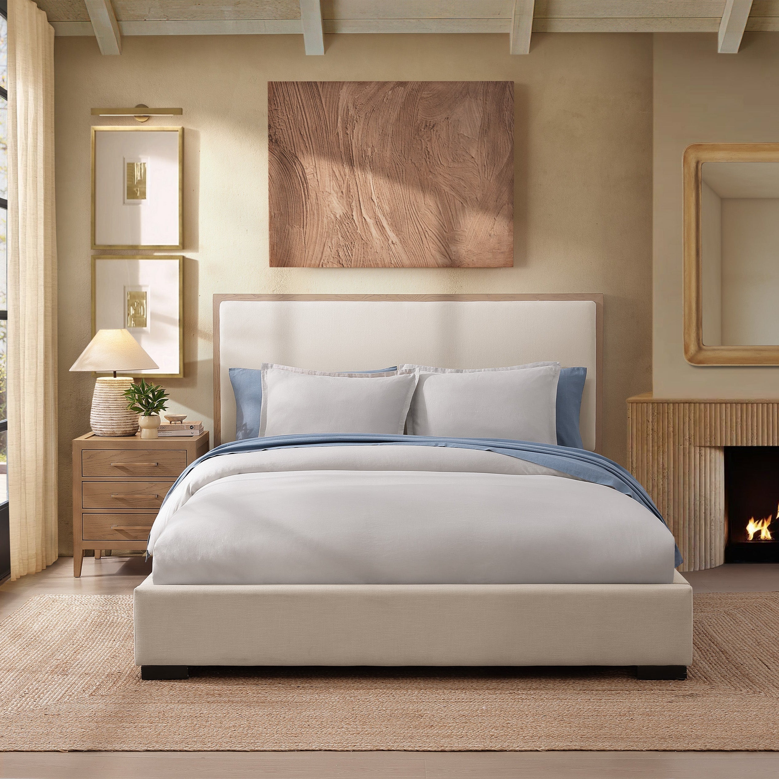 pure parima egyptian cotton european linen duvet cover