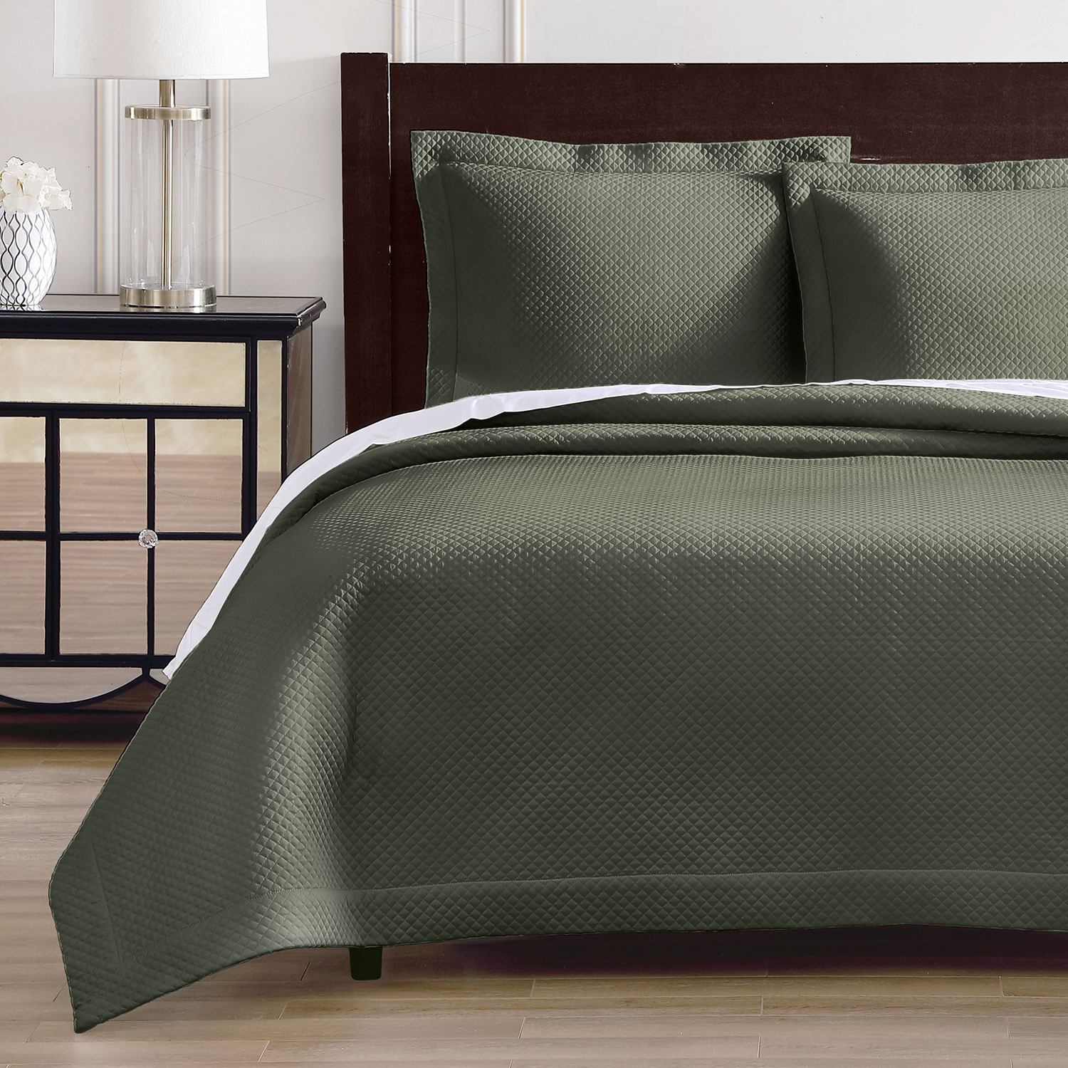 pure parima egyptian cotton coverlet