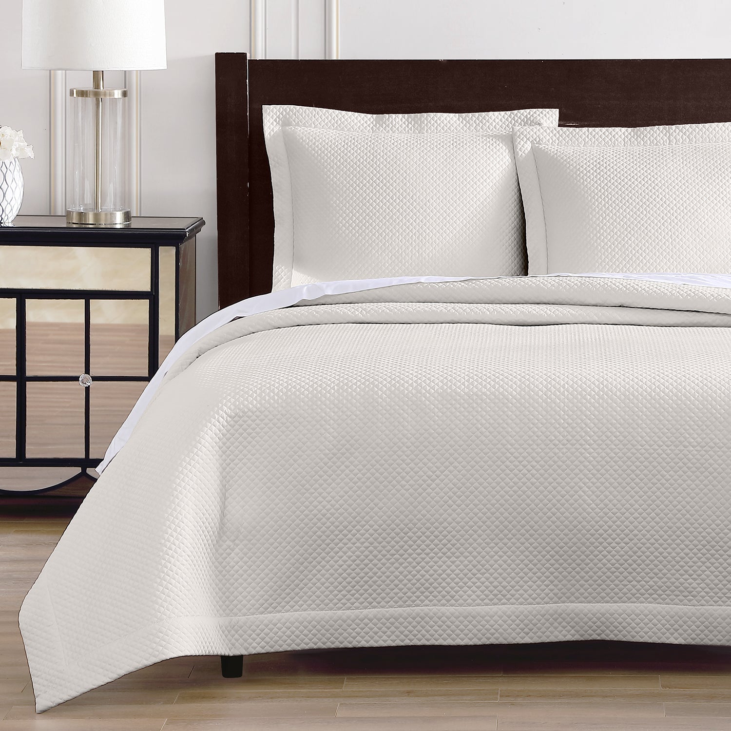 pure parima egyptian cotton coverlet