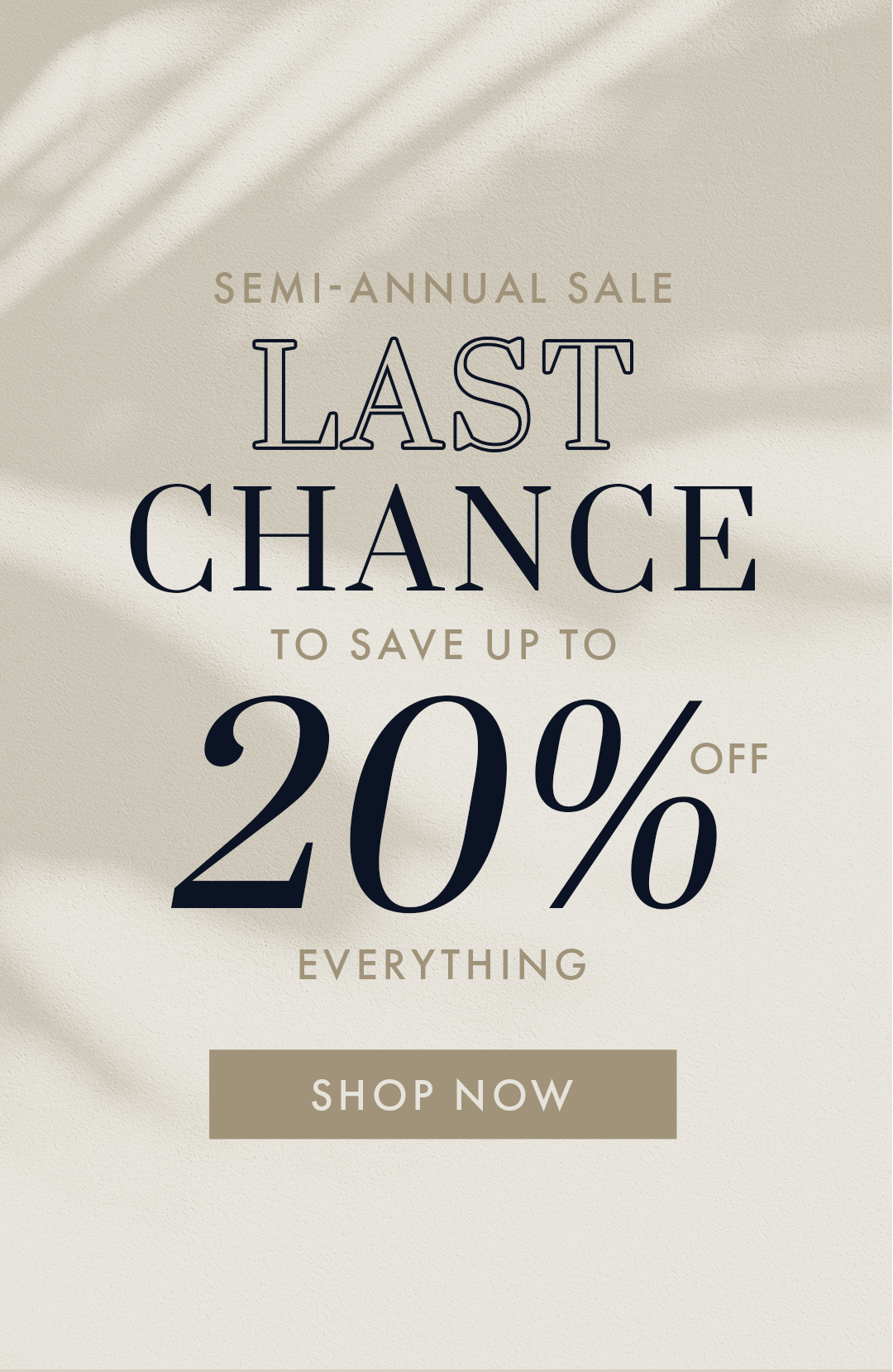 Semi Annual Sale Ends Soon! Pure Parima Semi Annual Sale Ends Soon! Pure Parima