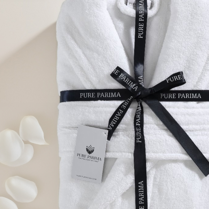 pure parima egyptian cotton robe