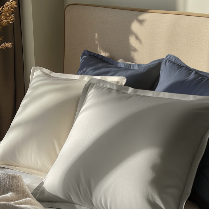 pure parima egyptian cotton euro shams