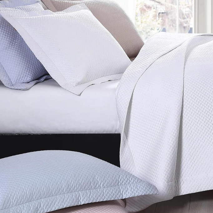 pure parima egyptian cotton coverlet