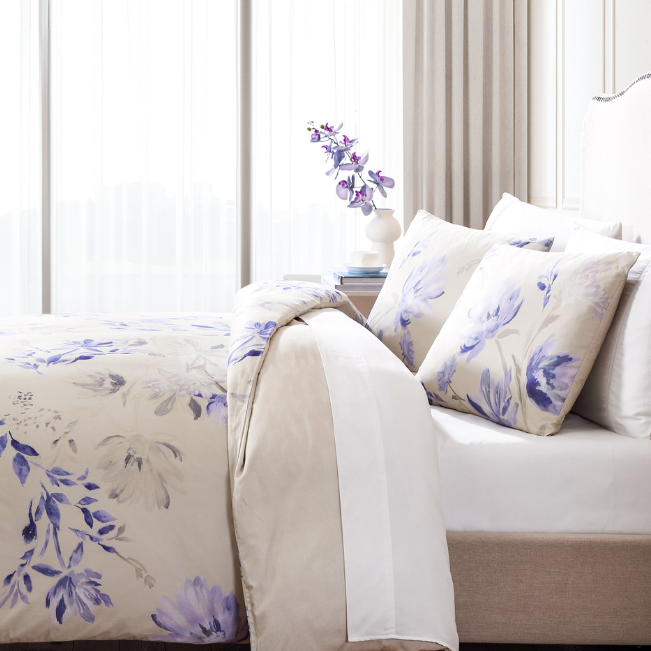 pure parima egyptian cotton duvet cover