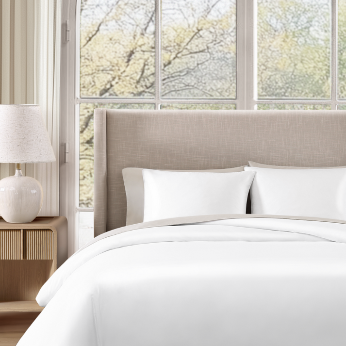 pure parima silken sateen tencel duvet cover