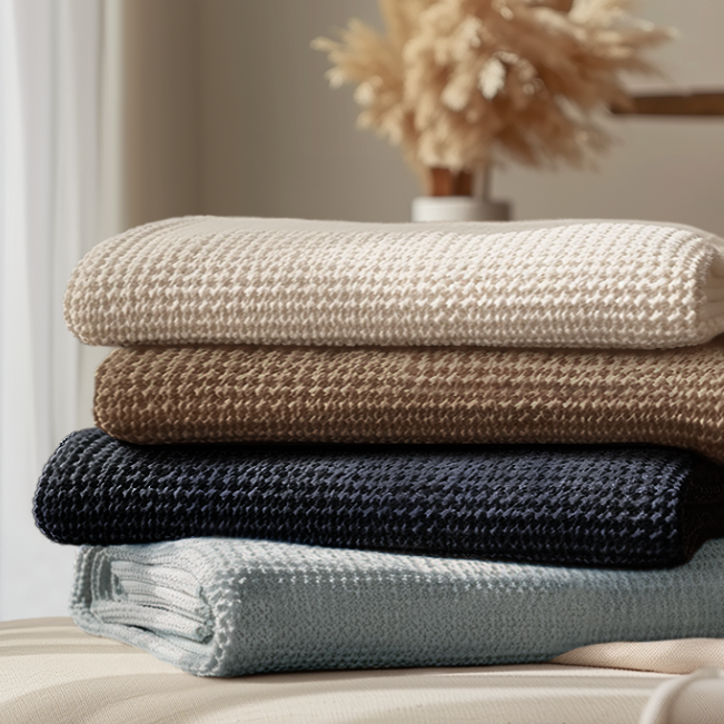 pure parima egyptian cotton throw