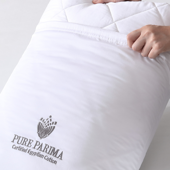 pure parima egyptian cotton mattress protector