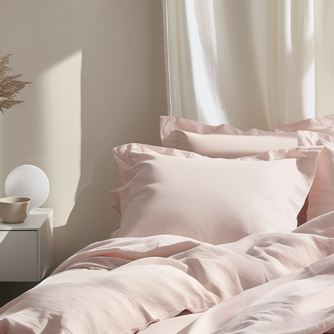 pure parima pink bedding sets