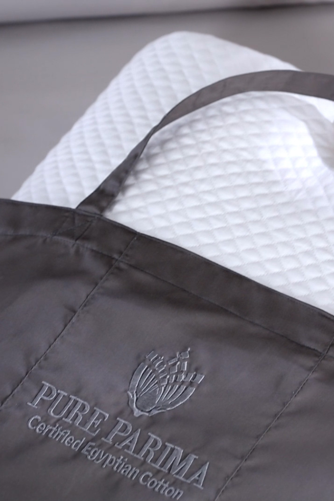 pure parima egyptian cotton coverlet