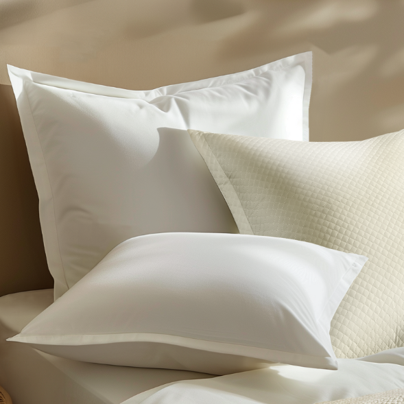 pure parima egyptian cotton euro shams