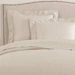 pure parima egyptian cotton duvet cover set ariane cream