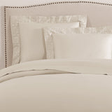 pure parima egyptian cotton duvet cover set ariane cream