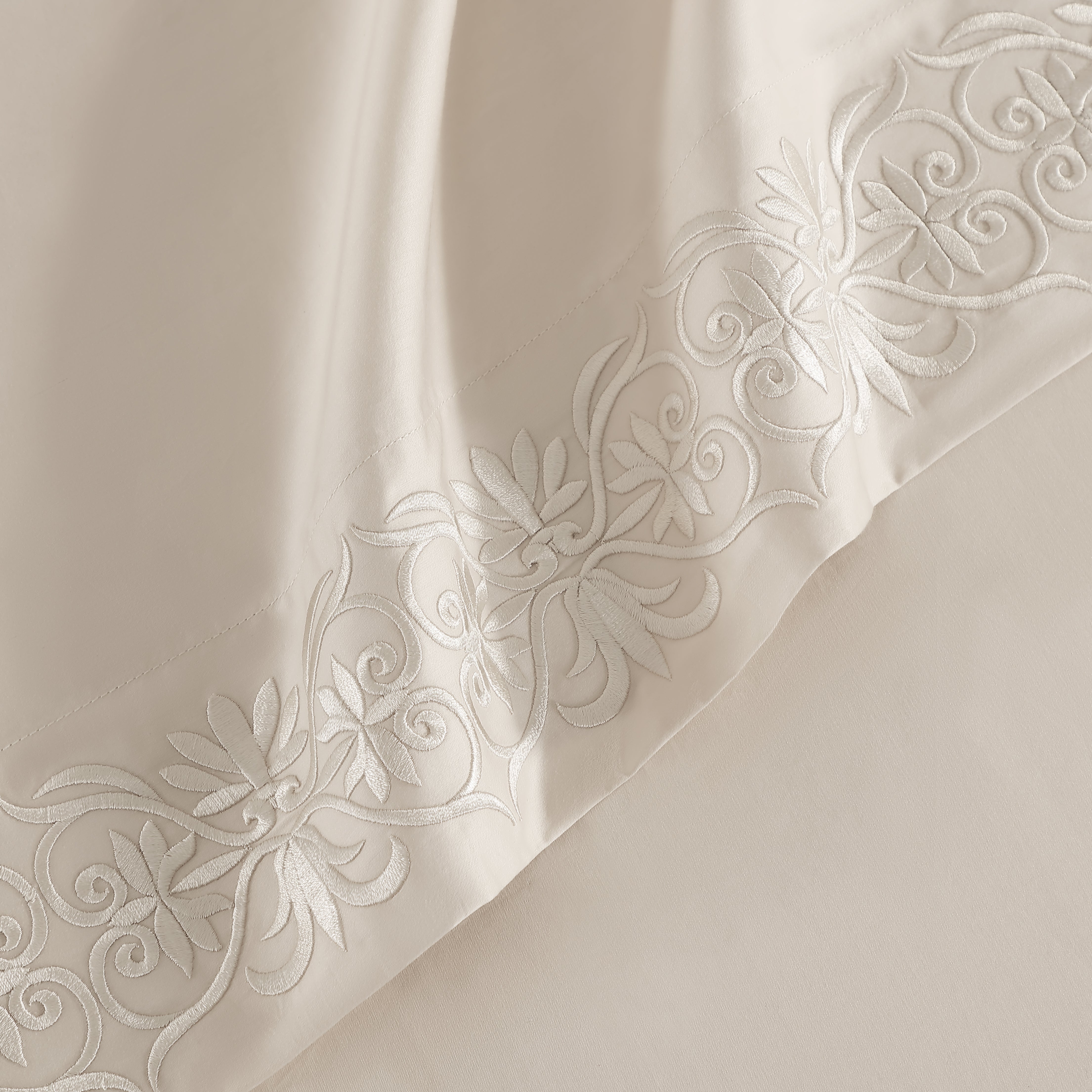 pure parima egyptian cotton sheets ariane cream