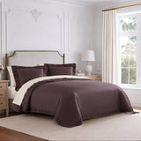pure parima egyptian cotton ariane collection cream and raisin