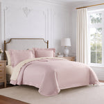 pure parima egyptian cotton ariane collection pink and cream
