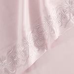 pure parima egyptian cotton sheets ariane pink