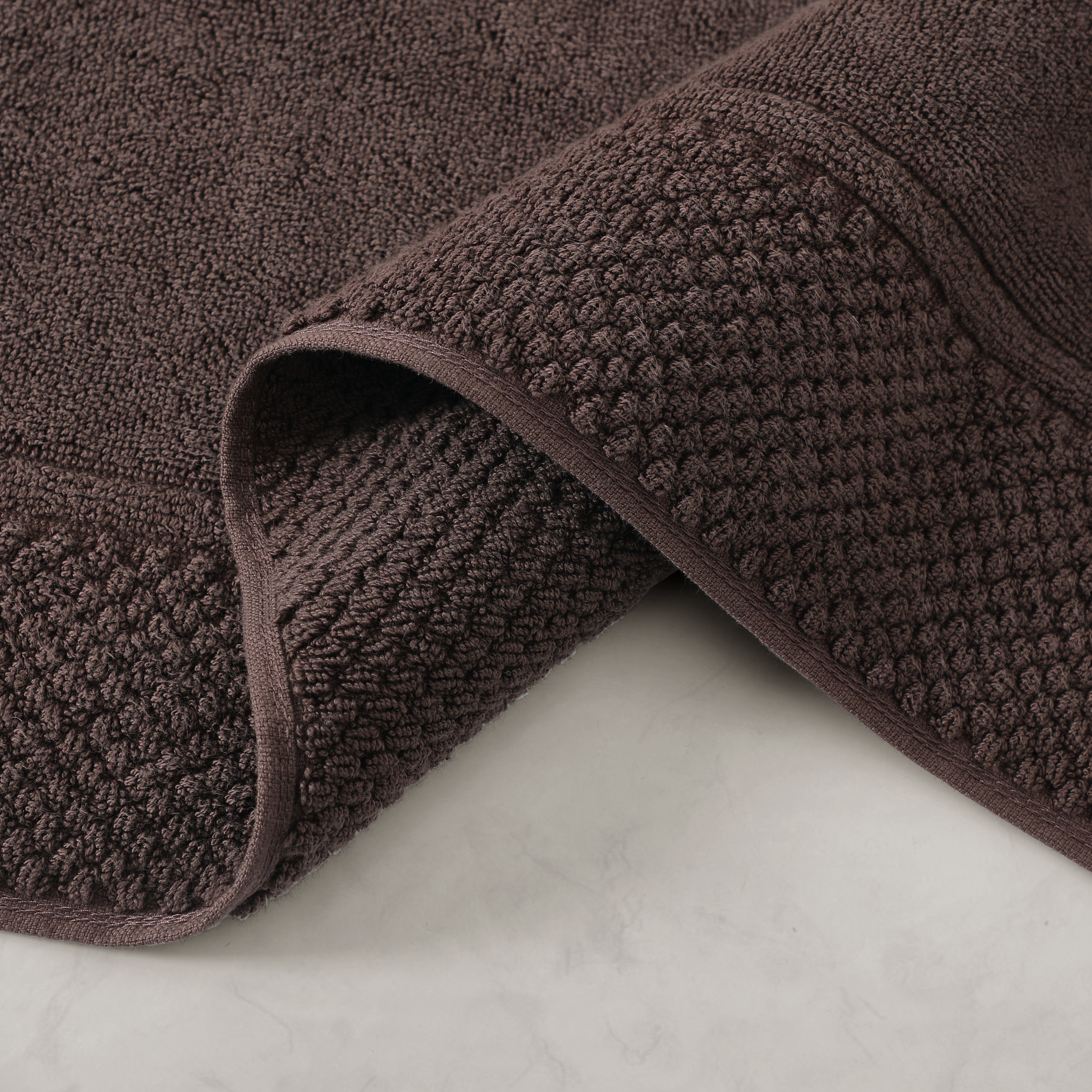 pure parima egyptian cotton bath mat earth