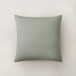 pure parima egyptian cotton european linen euro sham sage