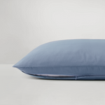 pure parima egyptian cotton european linen euro sham dusk
