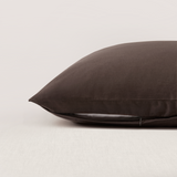 pure parima egyptian cotton european linen euro sham earth