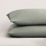 pure parima egyptian cotton european linen pillowcase set#color_sage