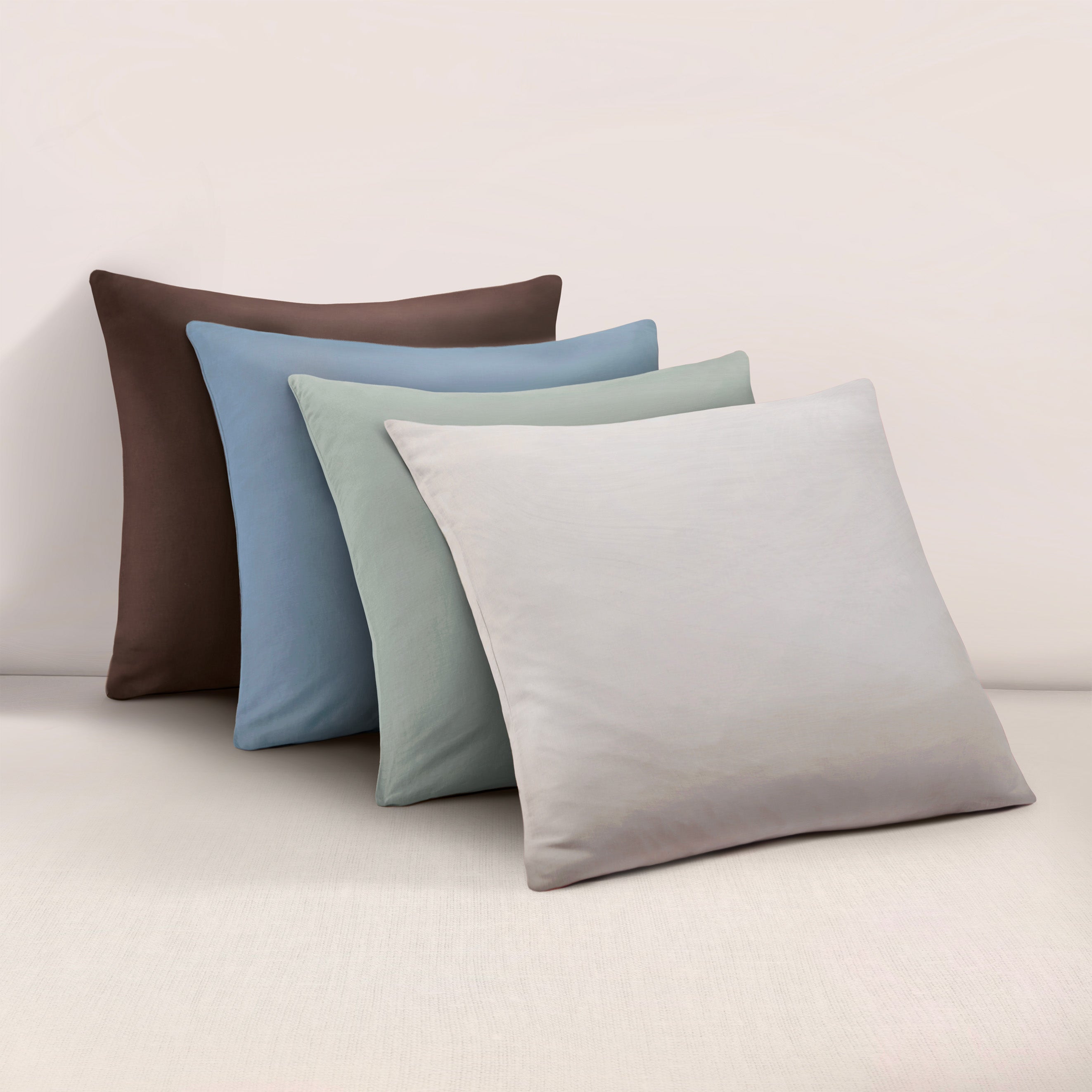 pure parima egyptian cotton european linen euro shams