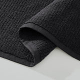 pure parima egyptian cotton ribbed towels carbon