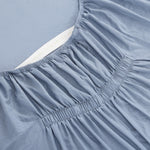 pure parima egyptian cotton european linen fitted sheet#color_dusk