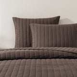 pure parima egyptian cotton european linen quilt set earth