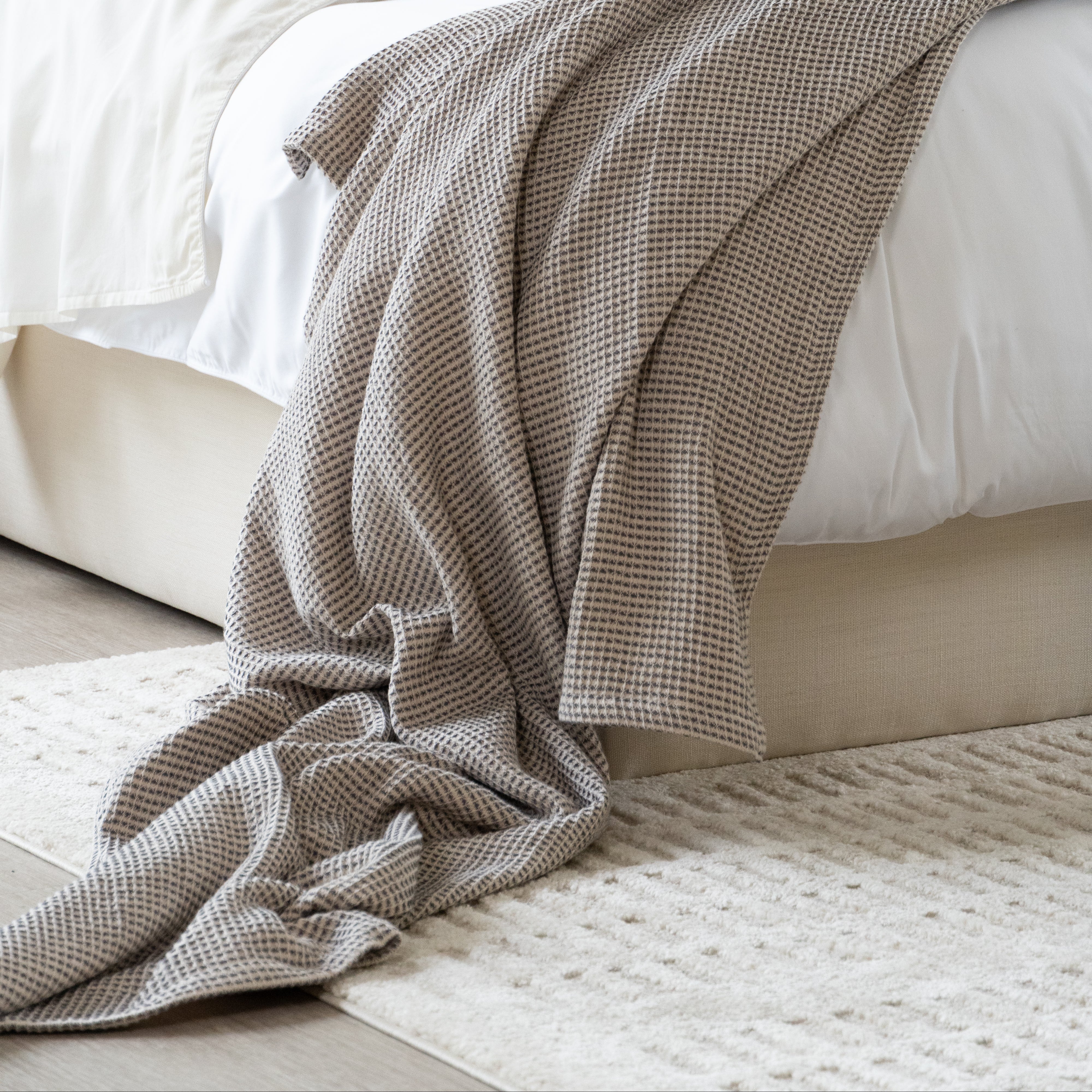 pure parima waffle blanket