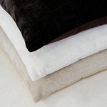 pure parima textured velvet duvet cover