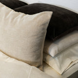 pure parima textured velvet duvet cover
