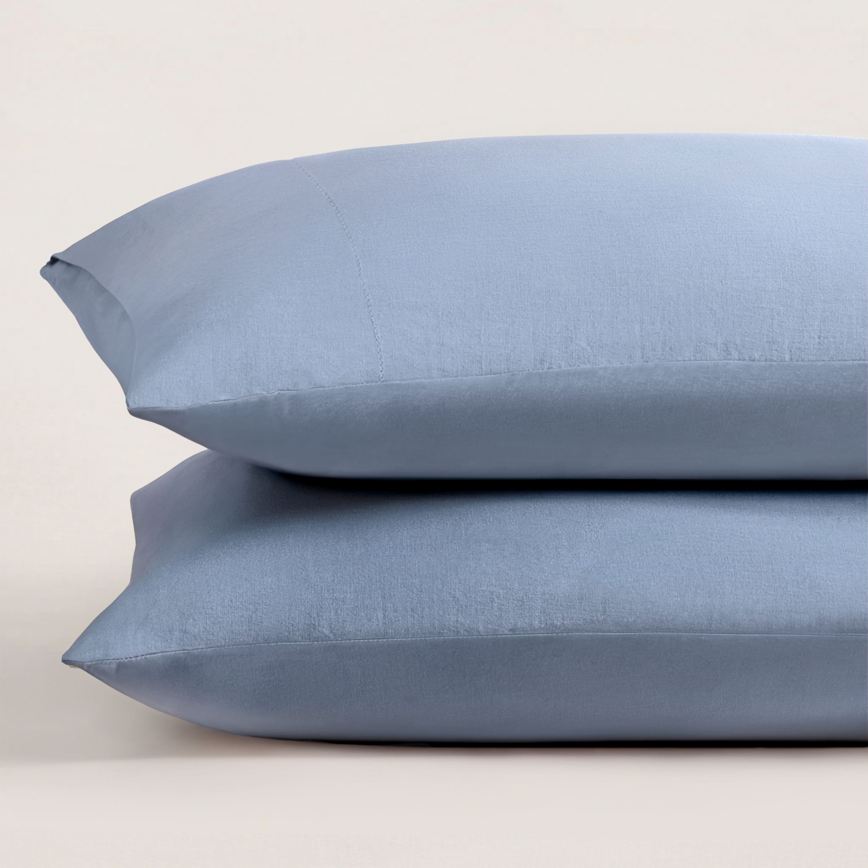 pure parima egyptian cotton european linen pillowcase set dusk