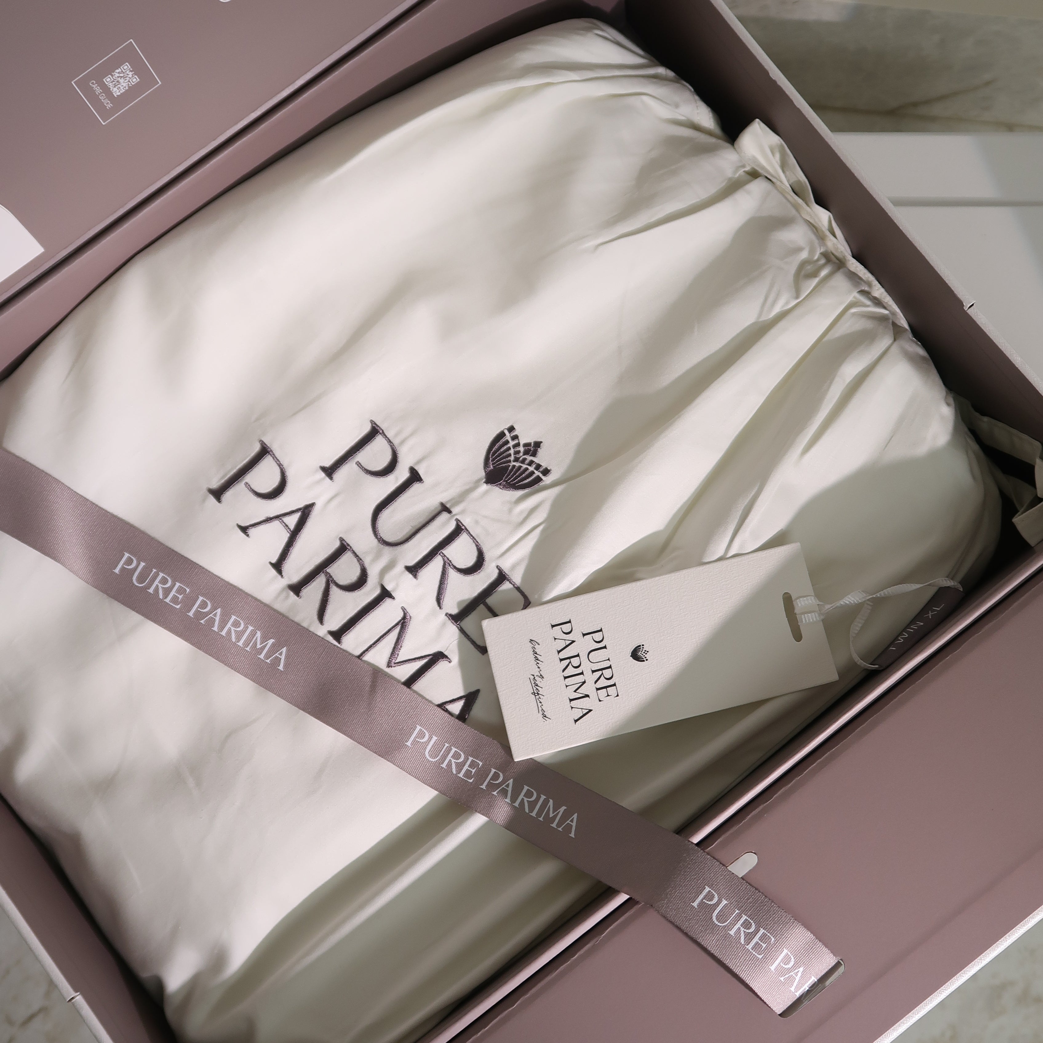 pure parima dust pouch