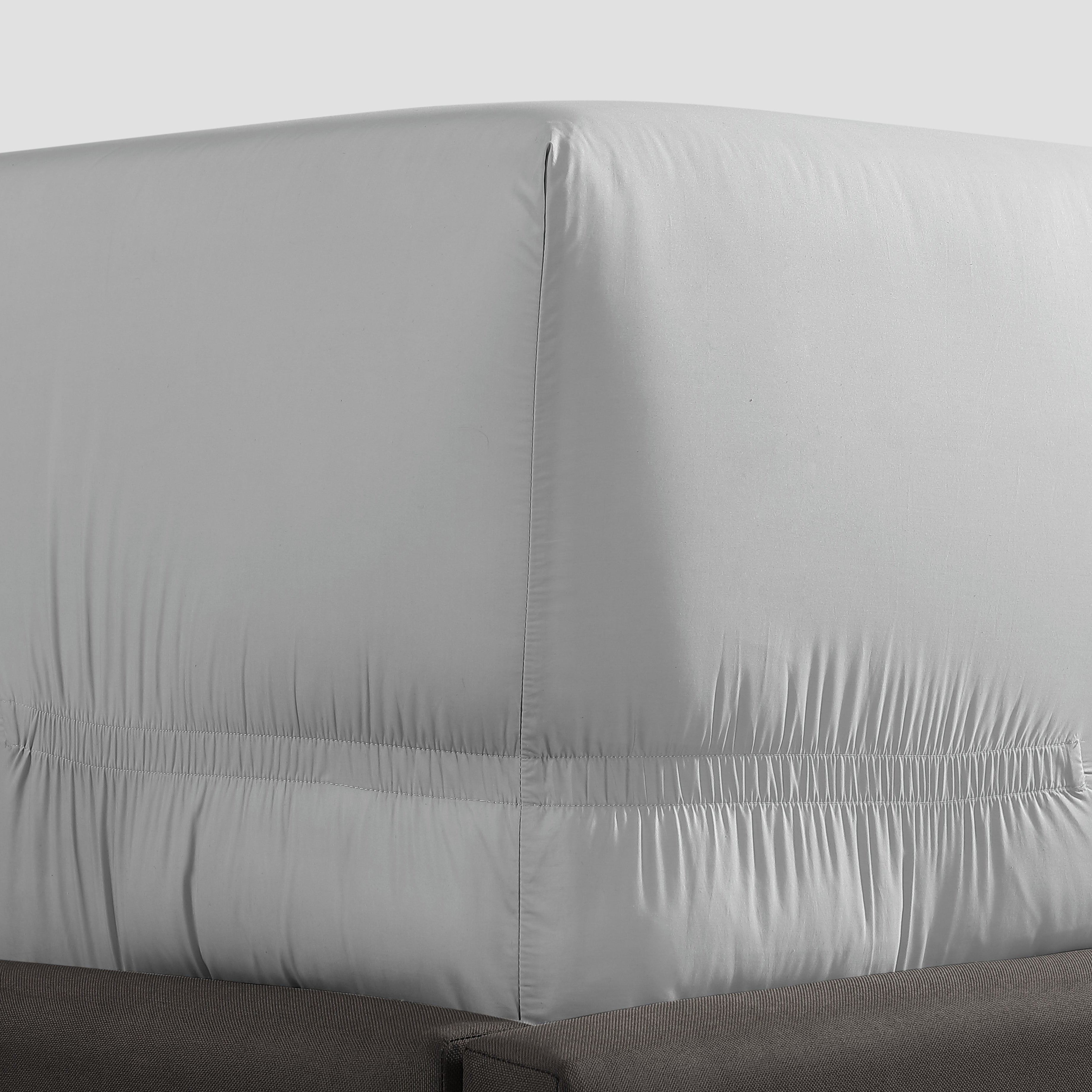 pure parima egyptian cotton ultra percale fitted sheet steel
