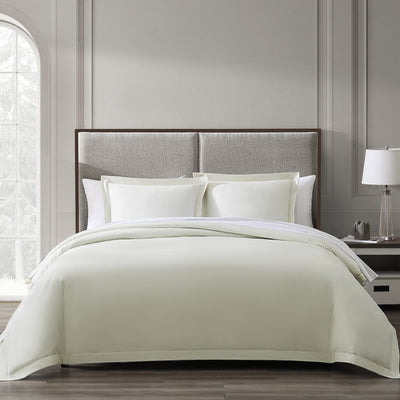 Pure Parima Egyptian Cotton Sheets Ultra Sateen Sheet Set | Hotel Collection | 100% Giza Egyptian Cotton#color_ivory