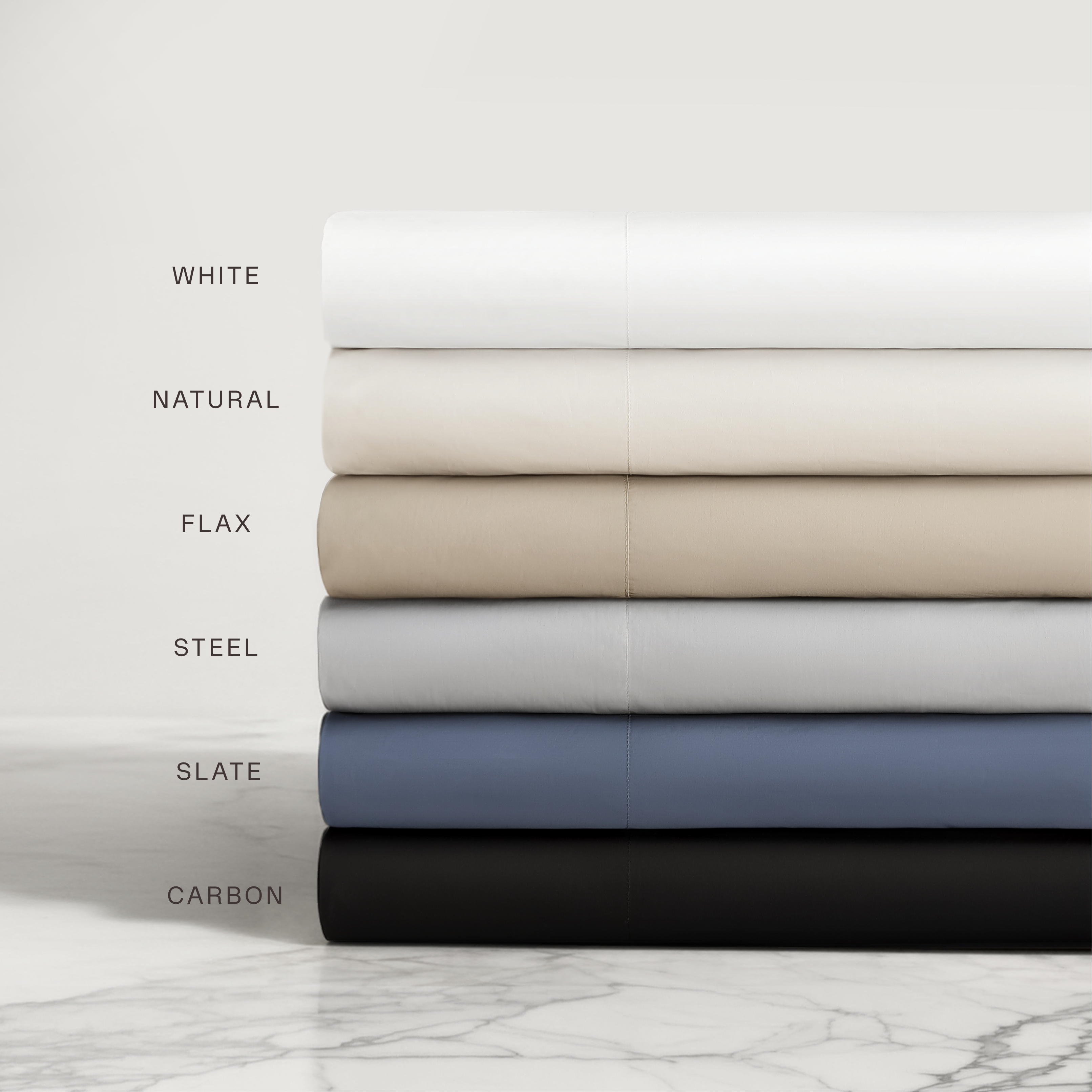 pure parima egyptian cotton ultra percale stack