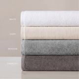 pure parima egyptian cotton plush towel stack