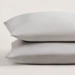 pure parima egyptian cotton european linen pillowcase set moon