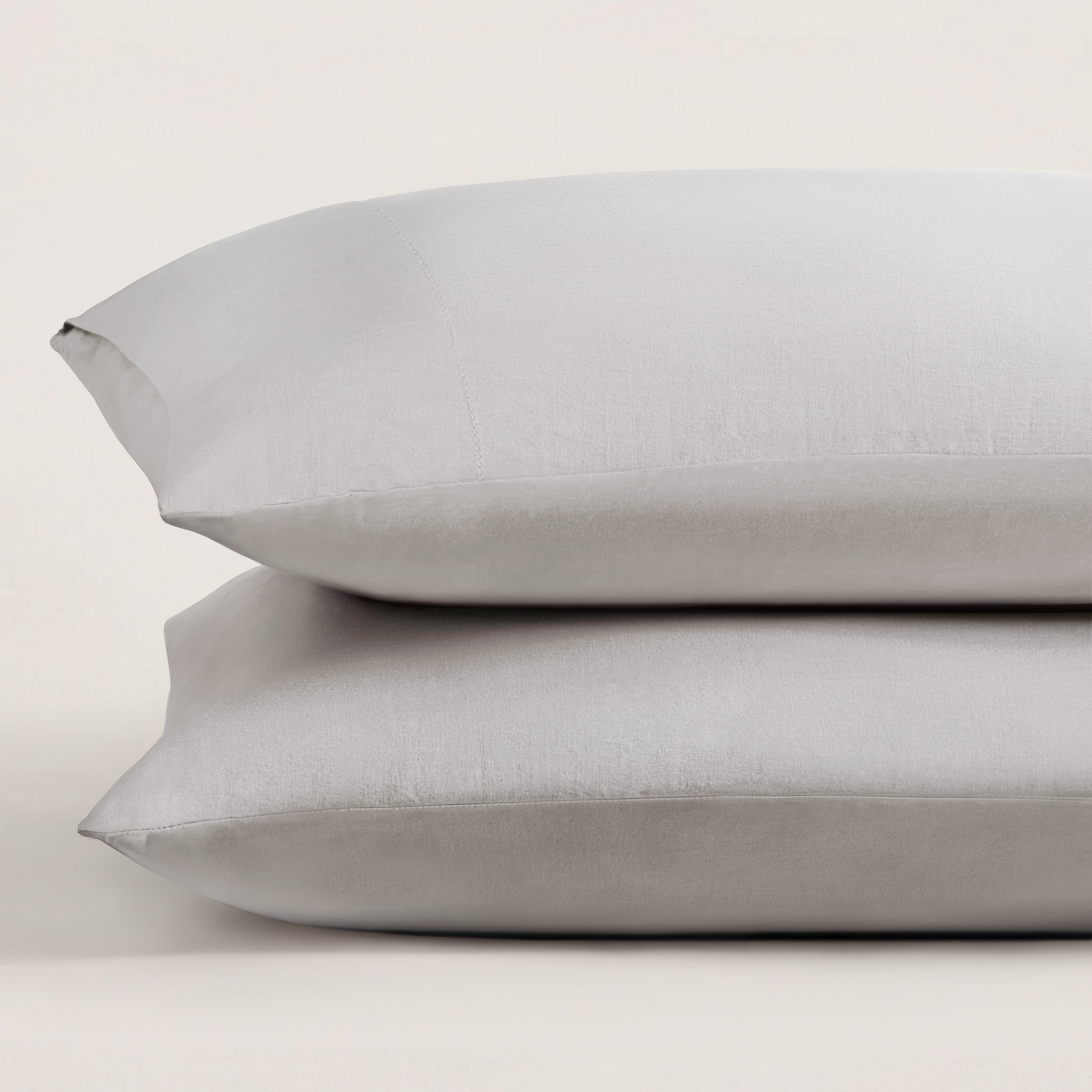 pure parima egyptian cotton european linen pillowcase set moon