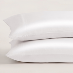 pure parima silken sateen pillowcases pearl