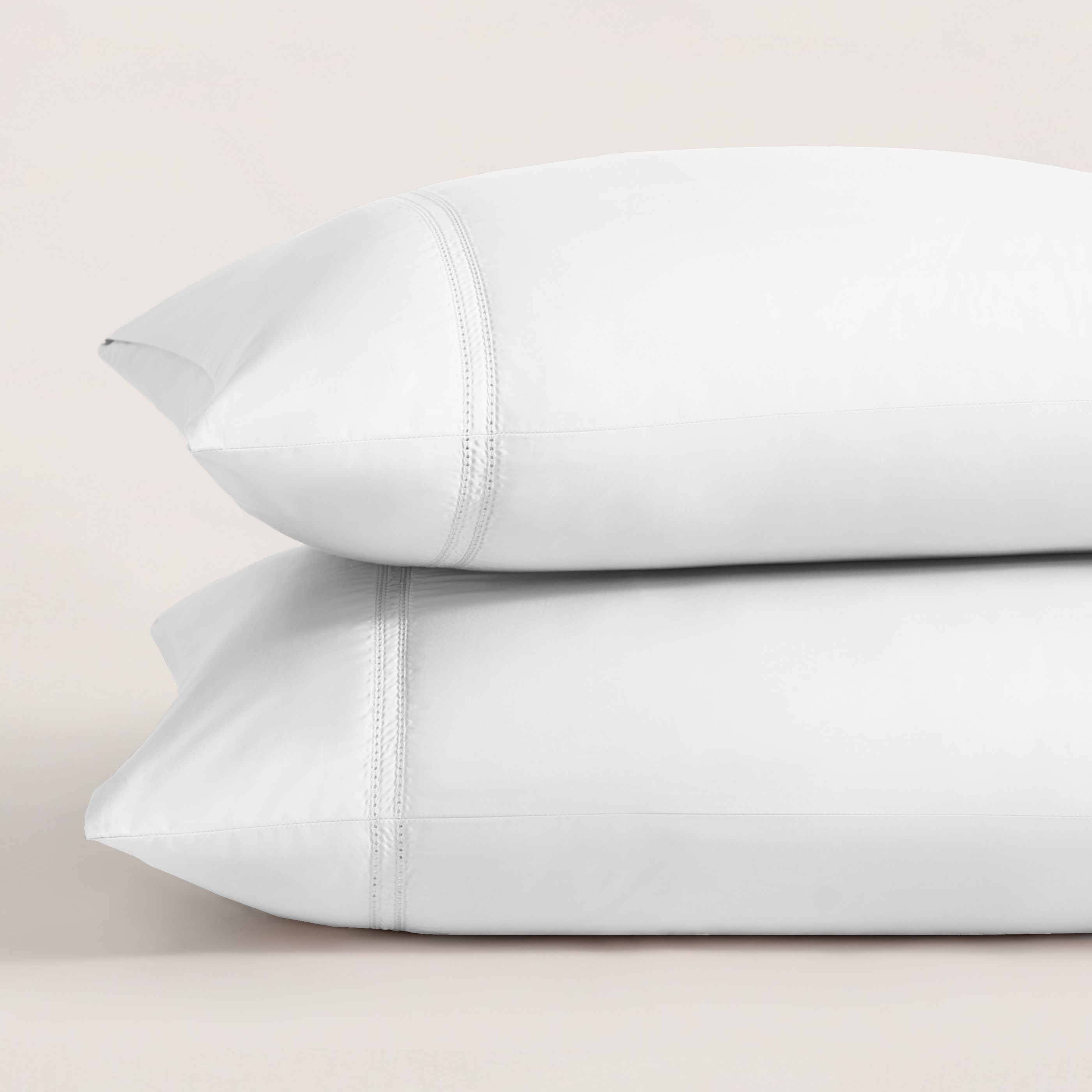 pure parima egyptian cotton yalda pillowcase white
