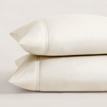 pure parima egyptian cotton yalda pillowcase ivory