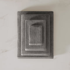 pure parima egyptian cotton plush towels charcoal